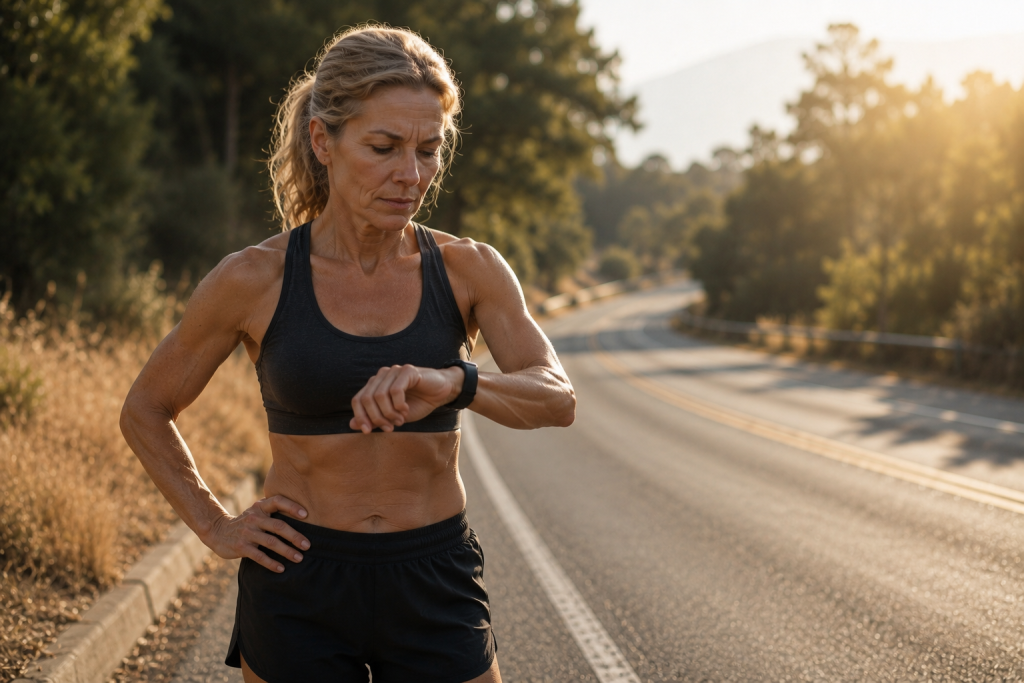 Perché dopo i 50 correre di più non basta più: la verità per la runner donna 3 runner donna over 50 volume allenamento leve giuste menopausa