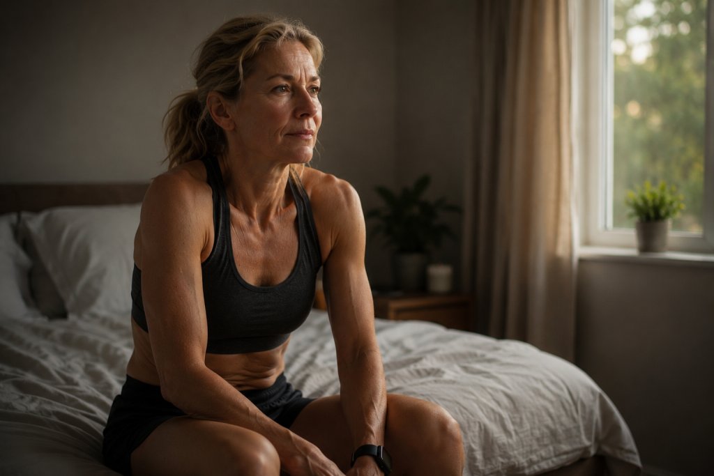Sonno, stress e recupero nella runner master: il triangolo che nessuna gestisce bene 2 runner donna over 50 sonno stress recupero menopausa