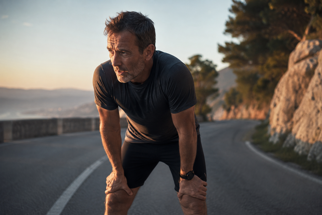 runner over 50 gambe pesanti recupero stanchezza corsa