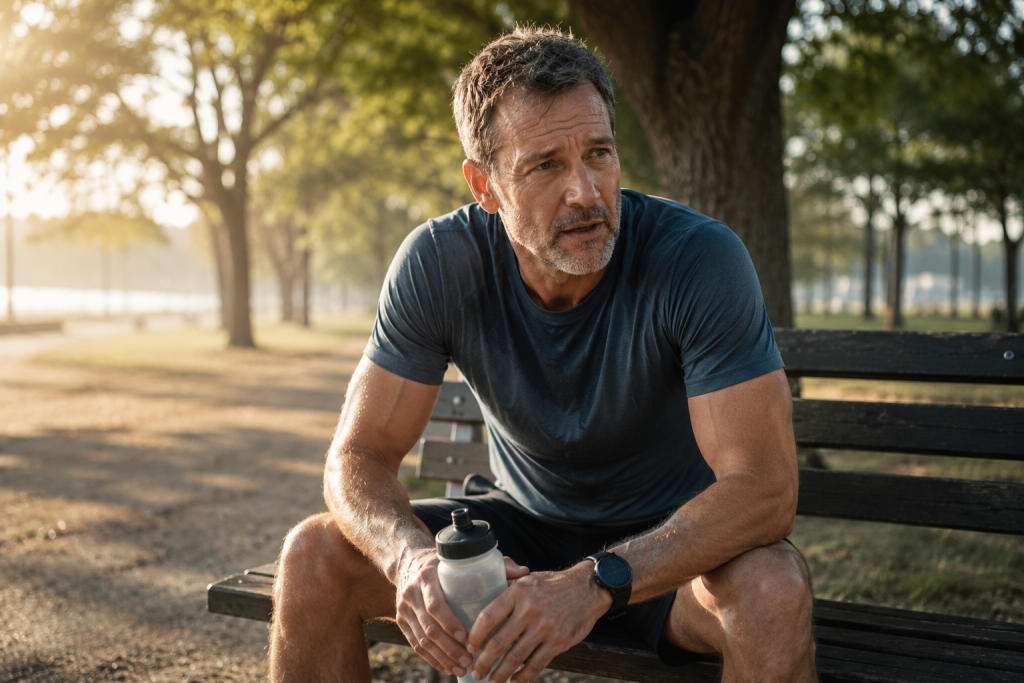 runner over 50 recupero allenamento intenso riposo tempi