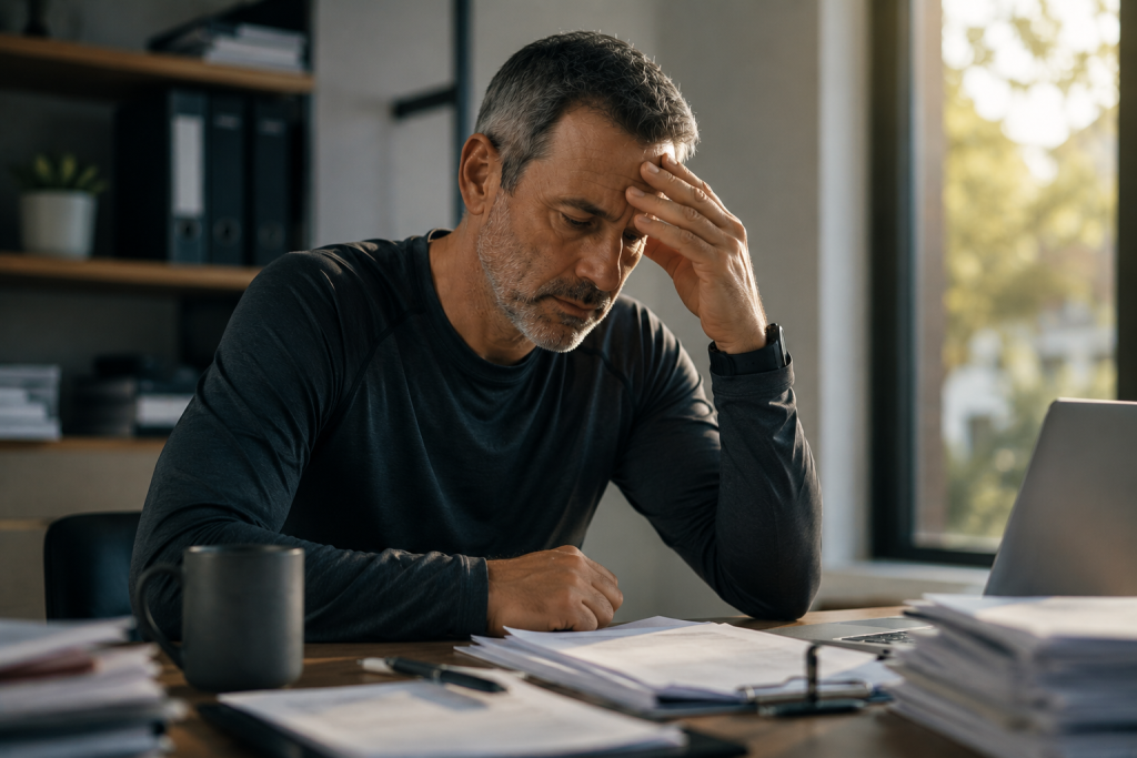 runner over 50 stress recupero lavoro corsa performance