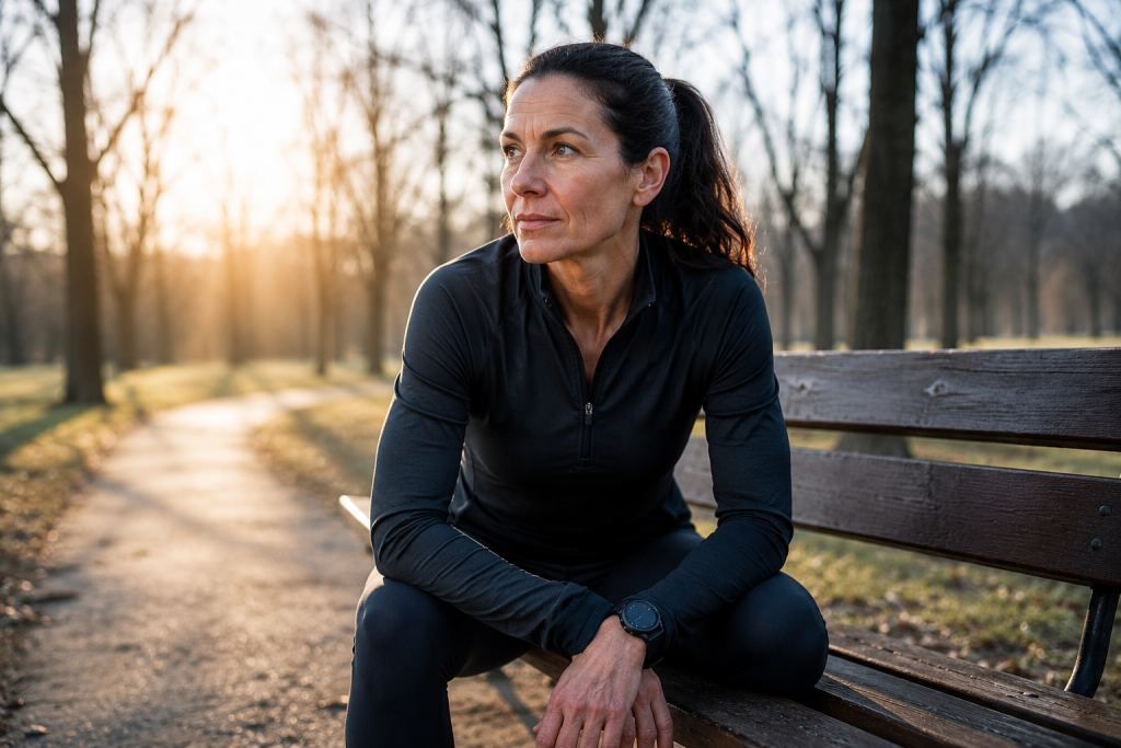 Running e menopausa: perché cambia tutto nel recupero 2 runner donna menopausa recupero stanchezza allenamento