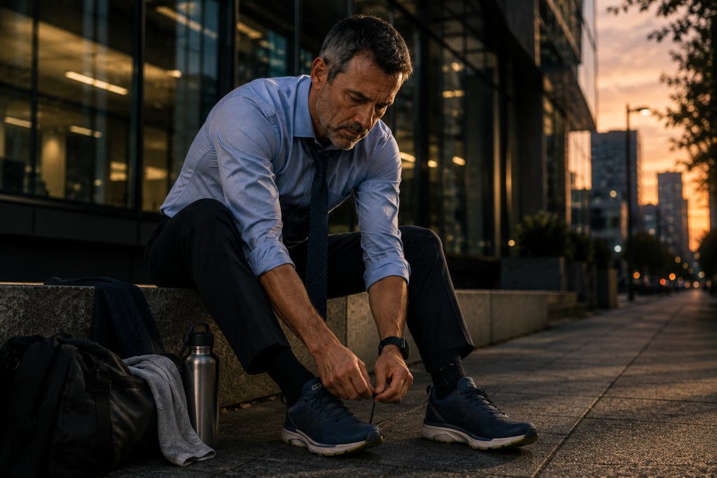 Correre dopo il lavoro: quando aiuta davvero e quando invece peggiora tutto 6 runner over 50 correre dopo lavoro sera stanchezza allenamento